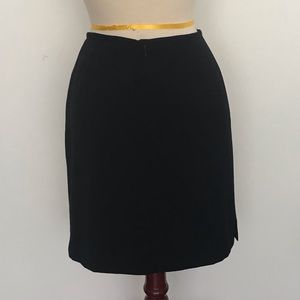 Banana Republic black sheath workwear mini